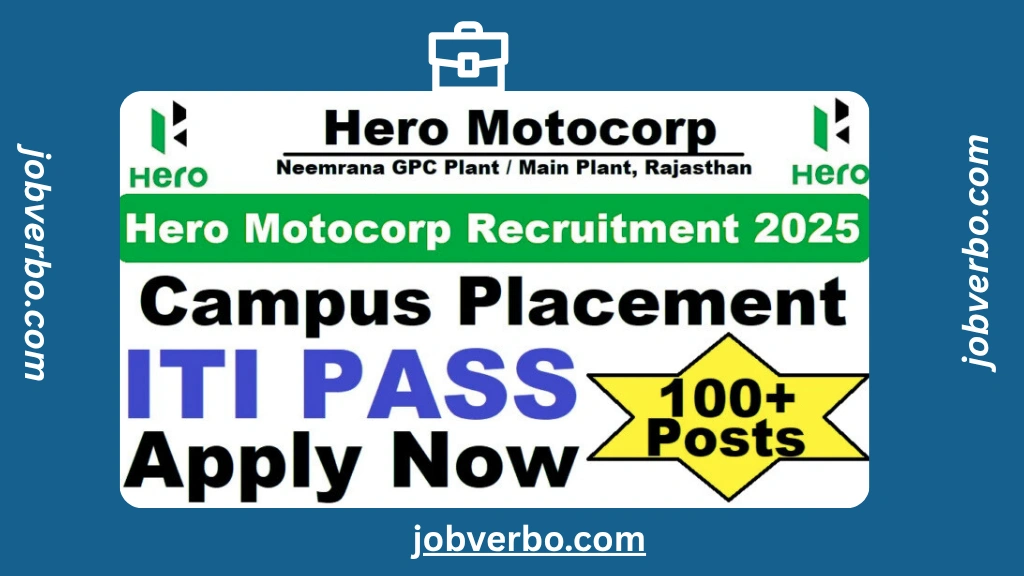 Hero MotoCorp Recruitment 2025
