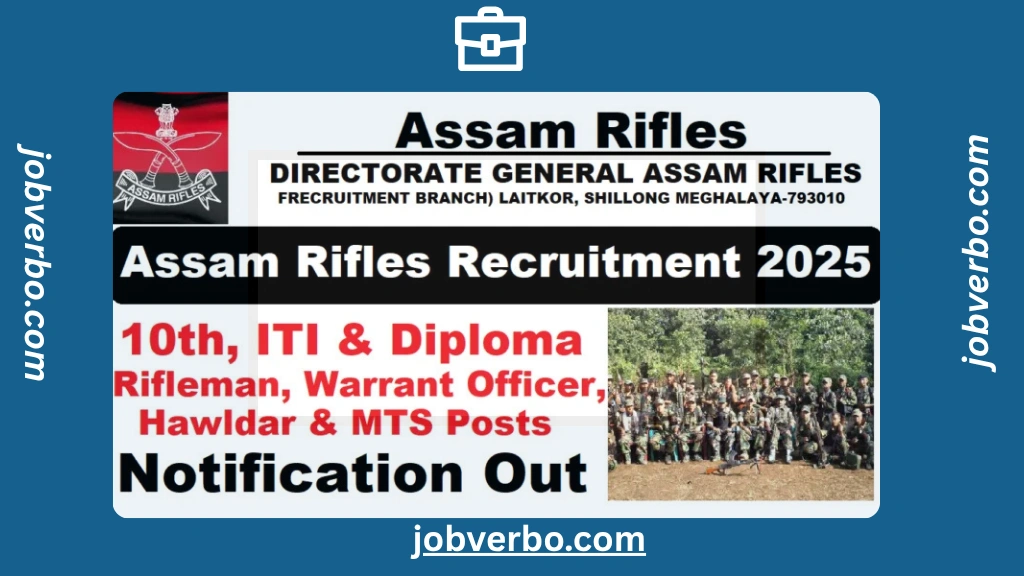 Assam Rifles Recruitment 2025