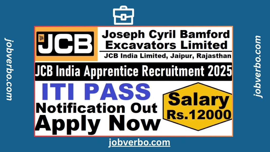 JCB India Apprentice Recruitment 2025