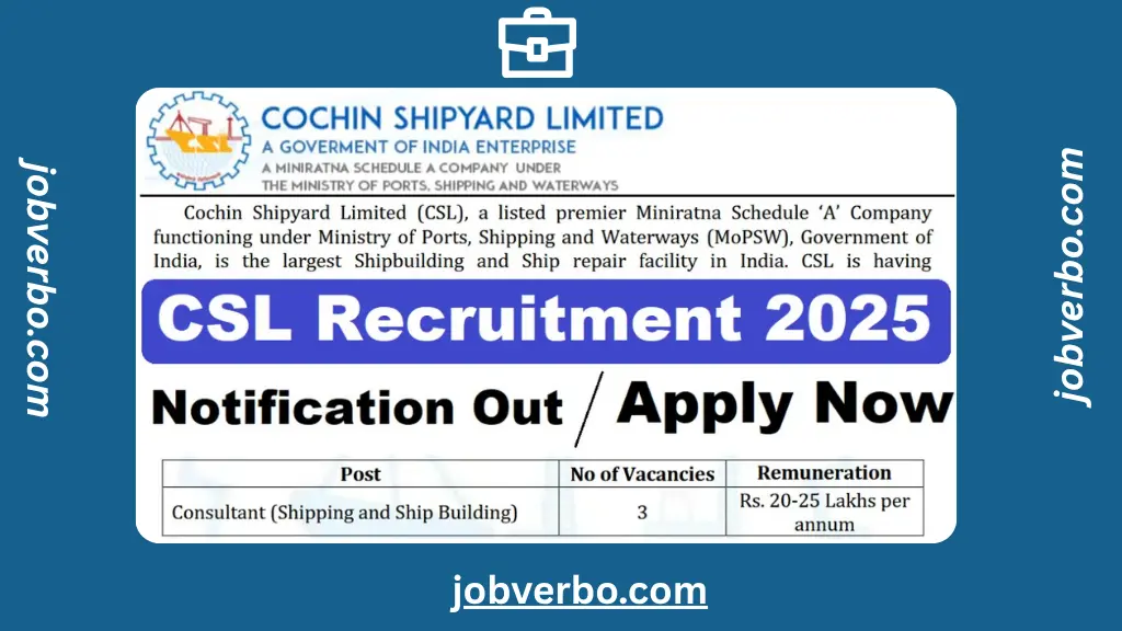 CSL Consultant Recruitment 2025